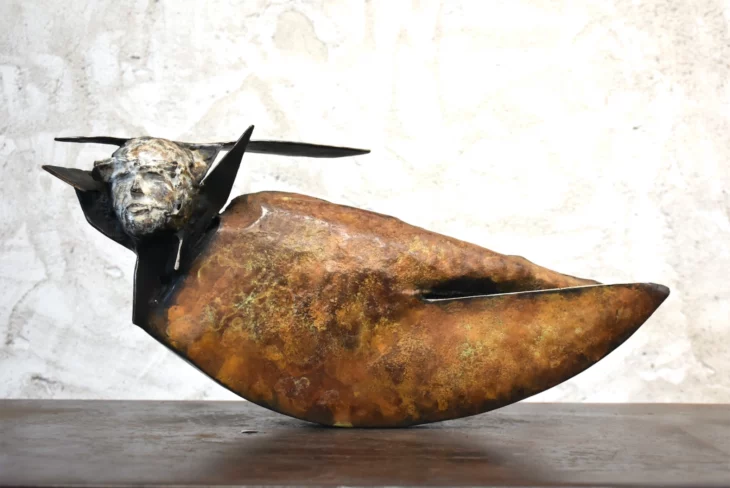 sculpture en bronze contemporaine de julien allegre en vente sur artmourier.com