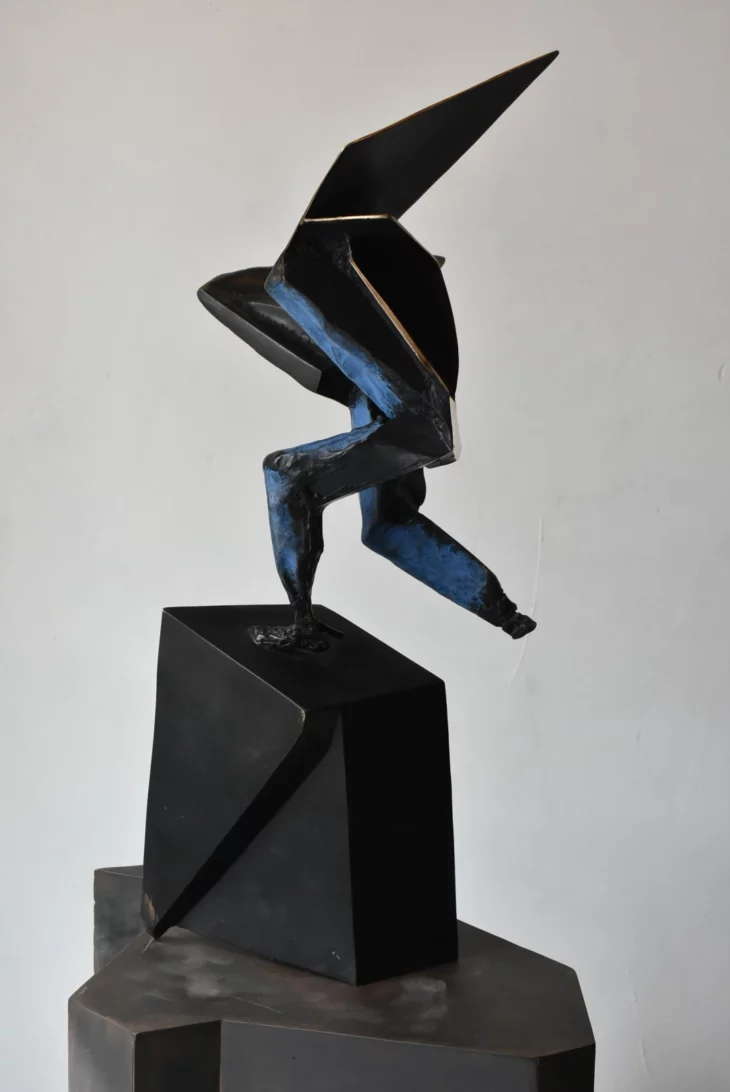 sculpture en bronze contemporaine de julien allegre en vente sur artmourier.com