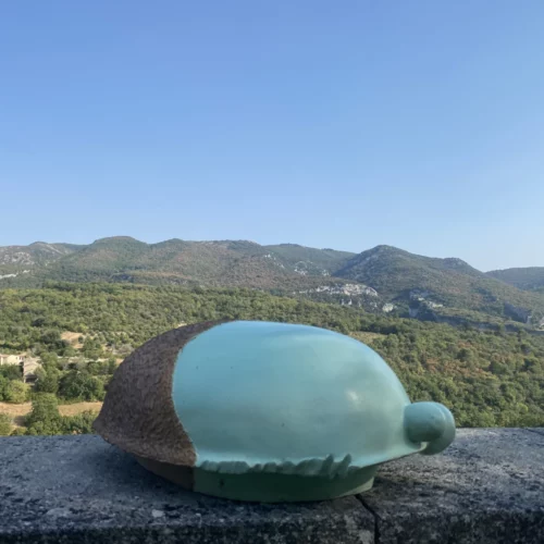 sculpture abstraite contemporaine ,ceramique de christiane filliatreau