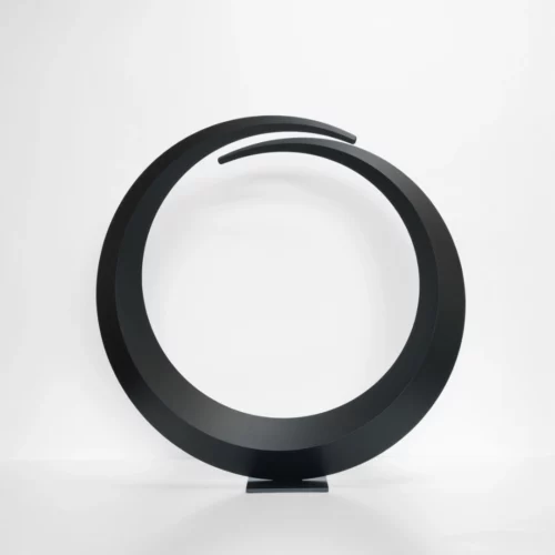 sculpture contemporaine abstraite métal par l'artiste francais francis guerrier