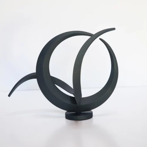 sculpture contemporaine abstraite métal par l'artiste francais francis guerrier