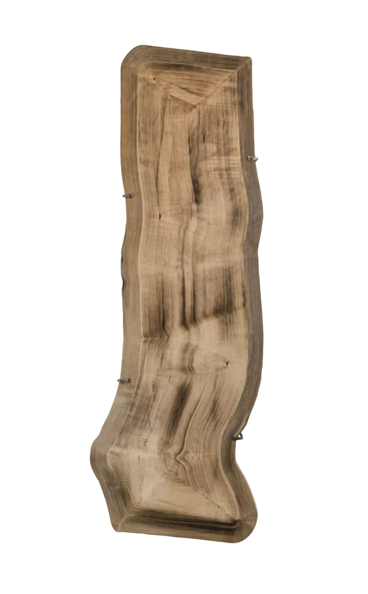 sculpture contemporaine murale en compression de papier kraft de jean-francois auber disponible a la vente sur artmourier.com