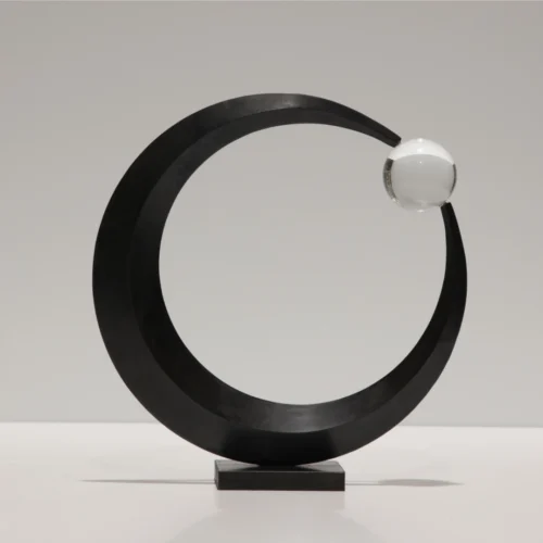 sculpture contemporaine abstraite métal par l'artiste francais francis guerrier en vente sur artmourier.com