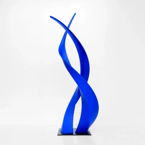sculpture contemporaine abstraite métal par l'artiste francais francis guerrier en vente sur artmourier.com