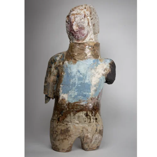 ceramique contemporaine en gres emaille de melanie duchaussoy en vente a la galerie art mourier