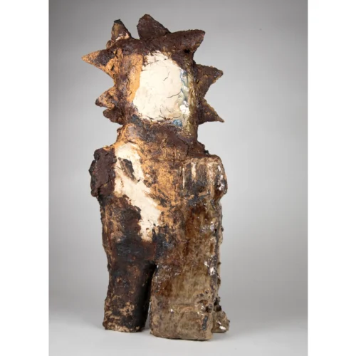 ceramique contemporaine en gres emaille de melanie duchaussoy en vente a la galerie art mourier